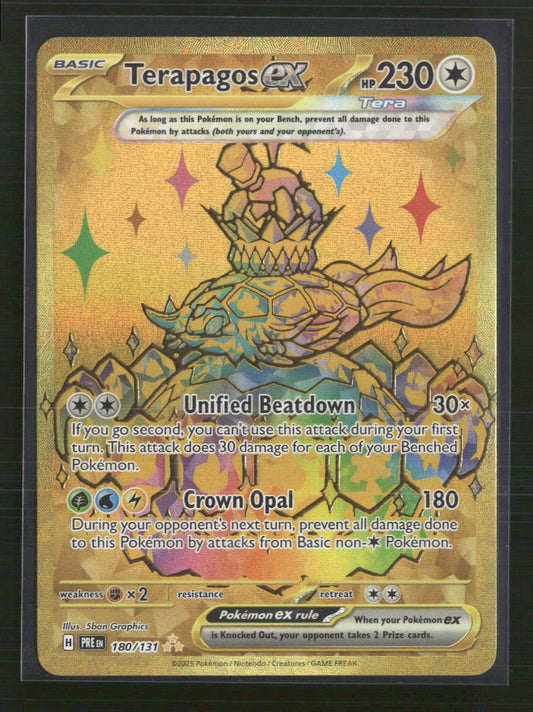 Terapagos ex SV: Prismatic Evolutions #180/131