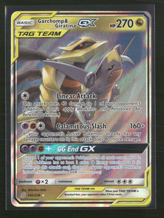 Garchomp & Giratina GX SM - Unified Minds #146/236