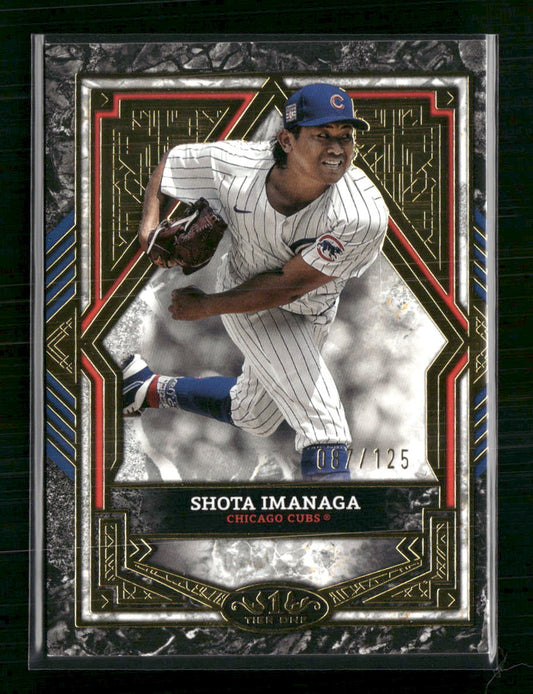 Shota Imanaga 2025 Topps Tier One #57