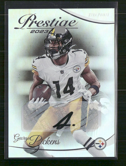 George Pickens 2023 Panini Prestige #246 Xtra Points Signatures Premium