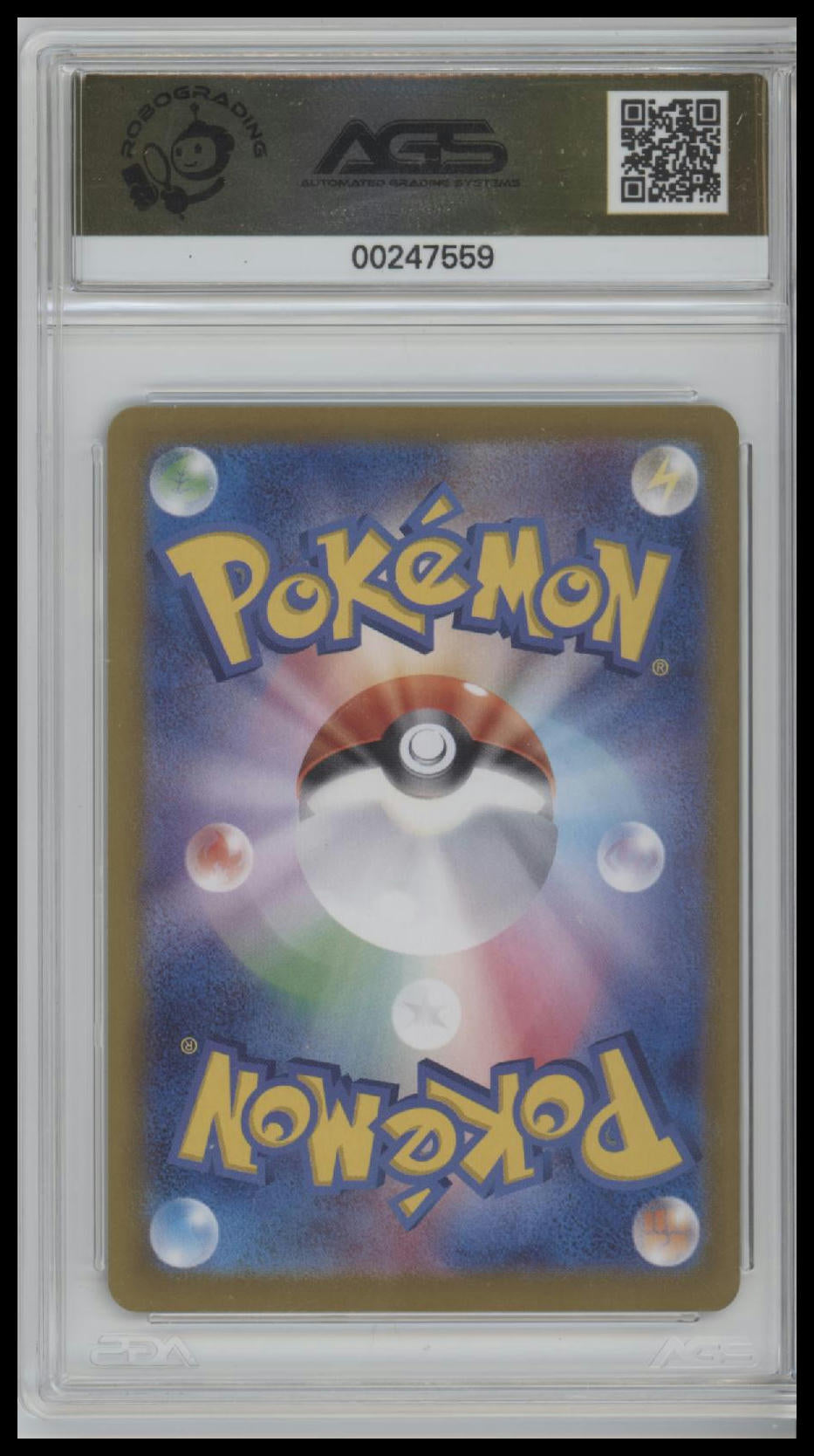 Roaring Moon ex 218/187 - SV8a: Terastal Fest ex Graded AGS 10