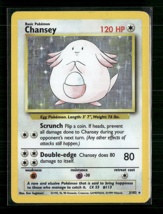 Chansey Base Set #003/102