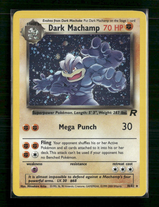 Dark Machamp (10) Team Rocket #10/82