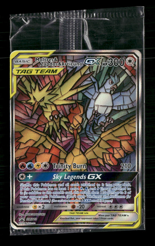 Moltres & Zapdos & Articuno GX SM Promos #SM210 SEALED