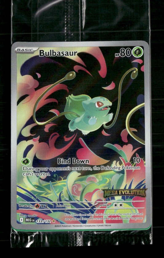 Bulbasaur 133/132 (Mega Evolution Stamped) - Miscellaneous Cards & Products