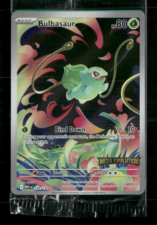 Bulbasaur 133/132 (Mega Evolution Stamped) - Miscellaneous Cards & Products