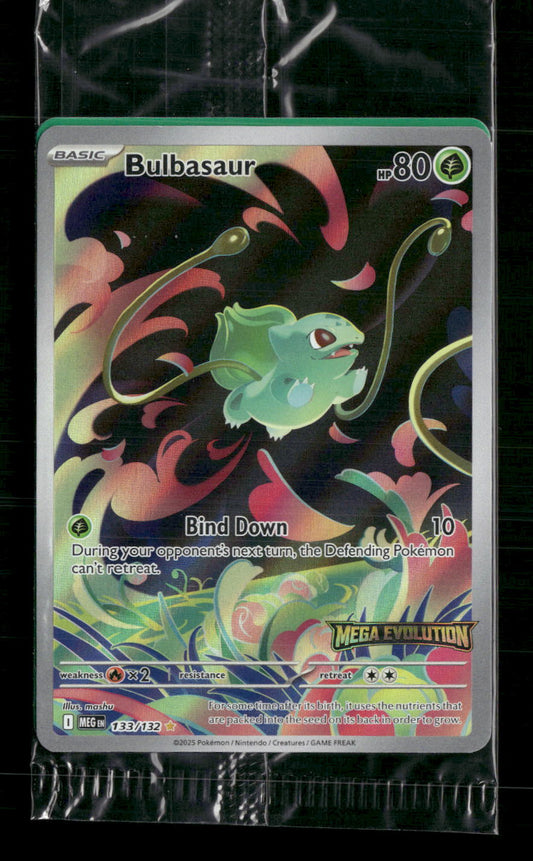 Bulbasaur 133/132 (Mega Evolution Stamped) - Miscellaneous Cards & Products