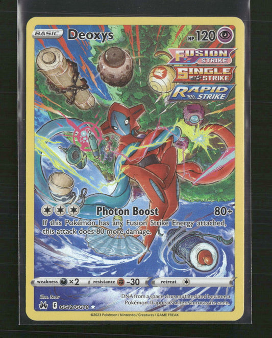 Deoxys Crown Zenith: Galarian Gallery #GG12/GG70
