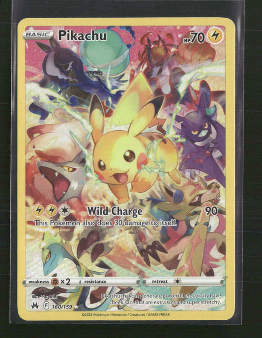 Pikachu (Secret) Crown Zenith #160/159