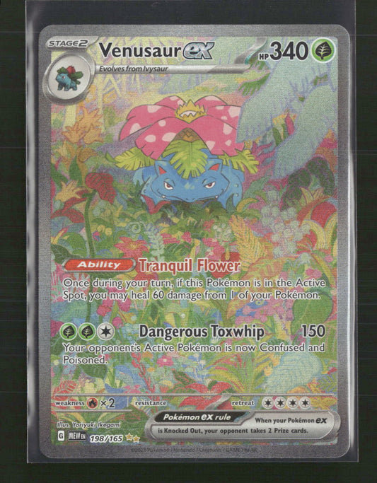 Venusaur ex SV: Scarlet & Violet 151 #198/165