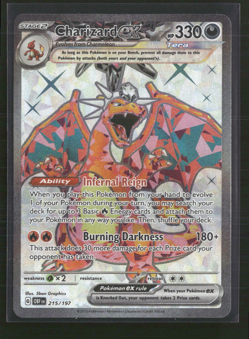 Charizard ex SV03: Obsidian Flames #215/197