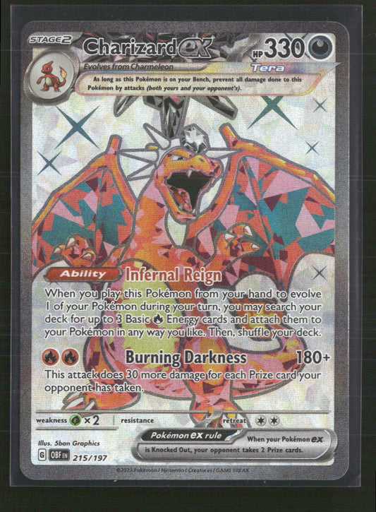 Charizard ex SV03: Obsidian Flames #215/197