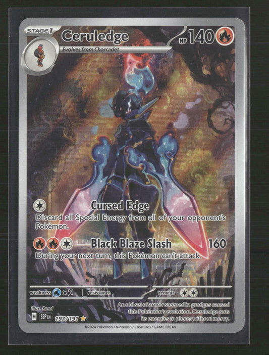 Ceruledge SV08: Surging Sparks #197/191