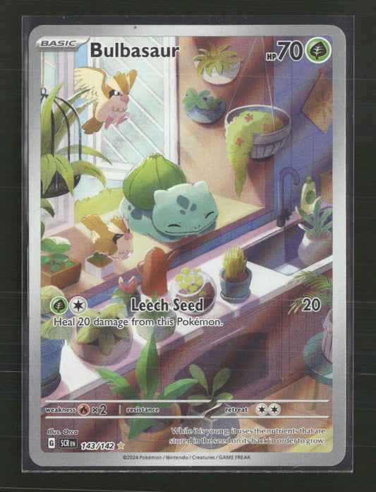 Bulbasaur SV07: Stellar Crown #143/142