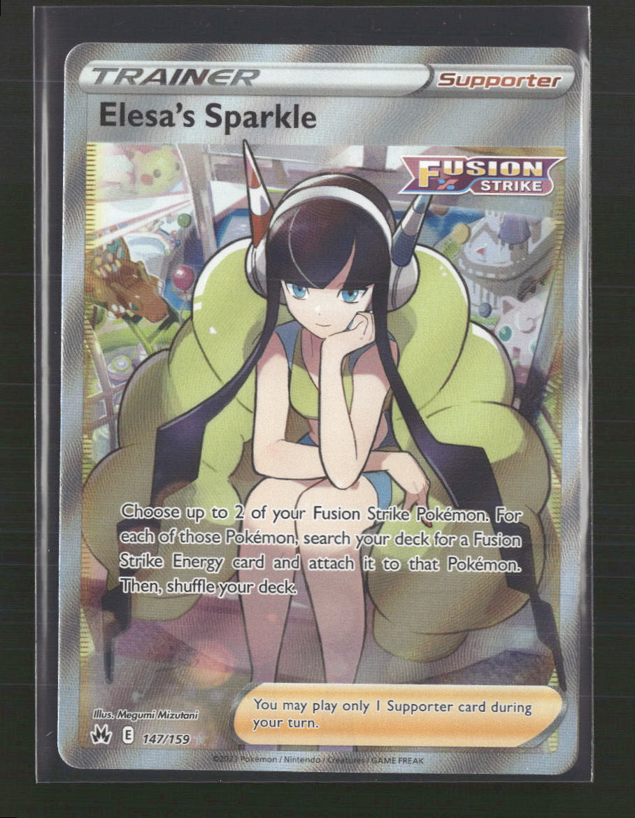Elesa's Sparkle (Full Art) Crown Zenith #147/159