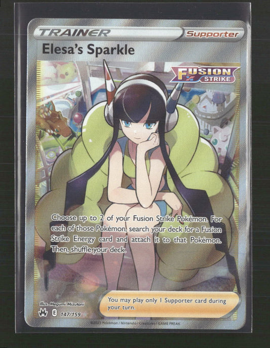 Elesa's Sparkle (Full Art) Crown Zenith #147/159