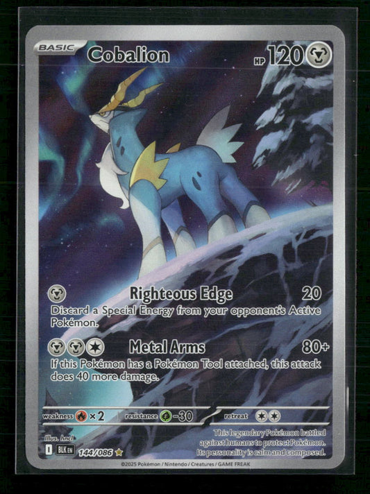 Cobalion SV: Black Bolt #144/086