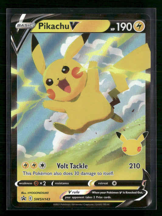 Pikachu V SWSH: Sword & Shield Promo Cards #SWSH143