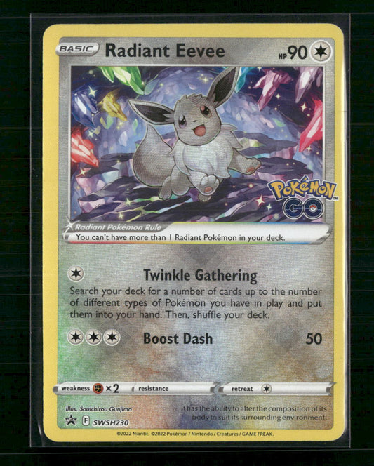 Radiant Eevee SWSH: Sword & Shield Promo Cards #SWSH230