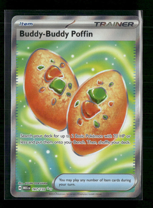 Buddy-Buddy Poffin - ME01: Mega Evolution 167/132