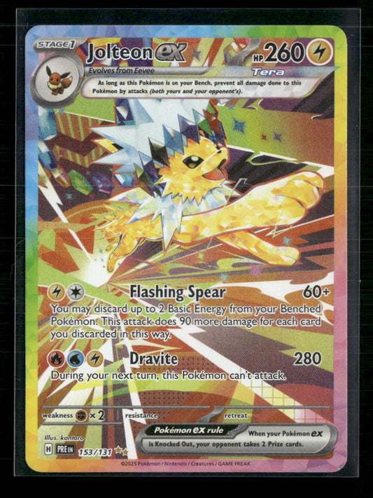 Jolteon ex SV: Prismatic Evolutions #153/131