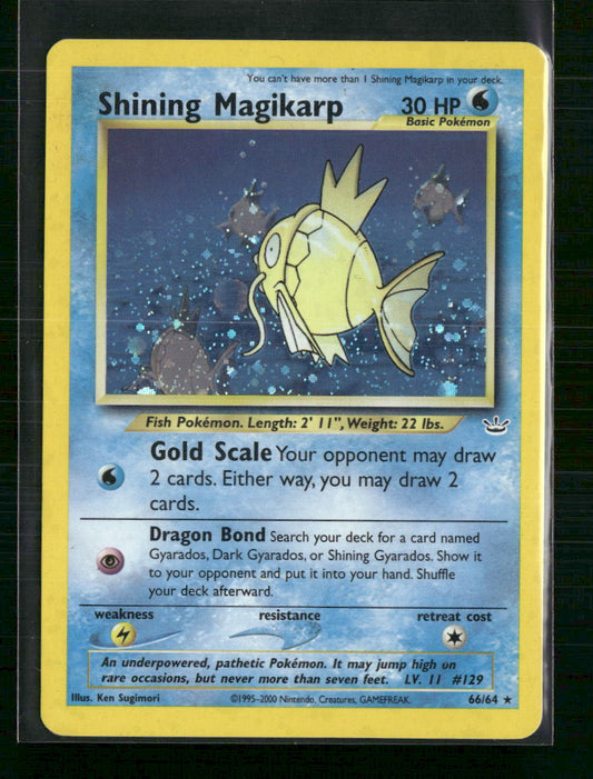 Shining Magikarp Neo Revelation #66/64
