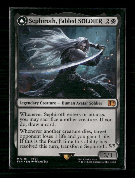 Sephiroth, Fabled SOLDIER FINAL FANTASY #115