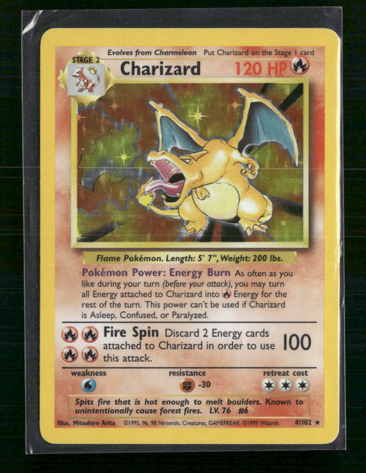 Charizard Base Set #004/102