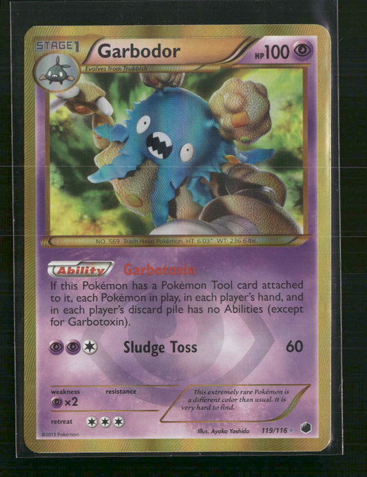 Garbodor (119 Secret Rare) Plasma Freeze #119/116