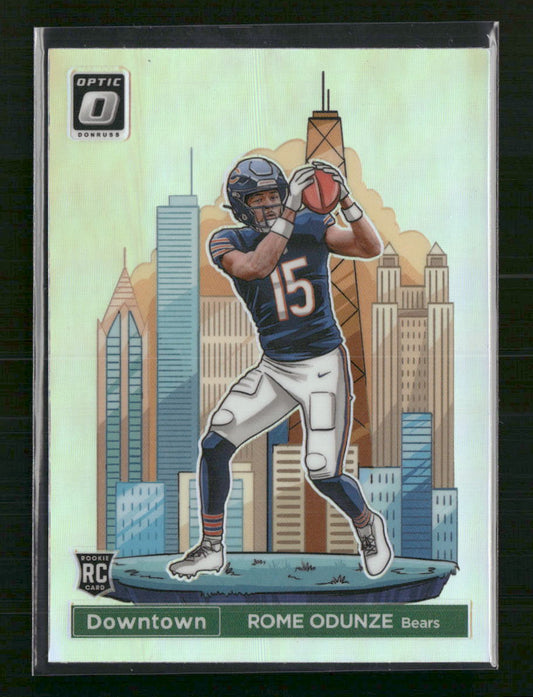 Rome Odunze 2024 Donruss #15 Downtown