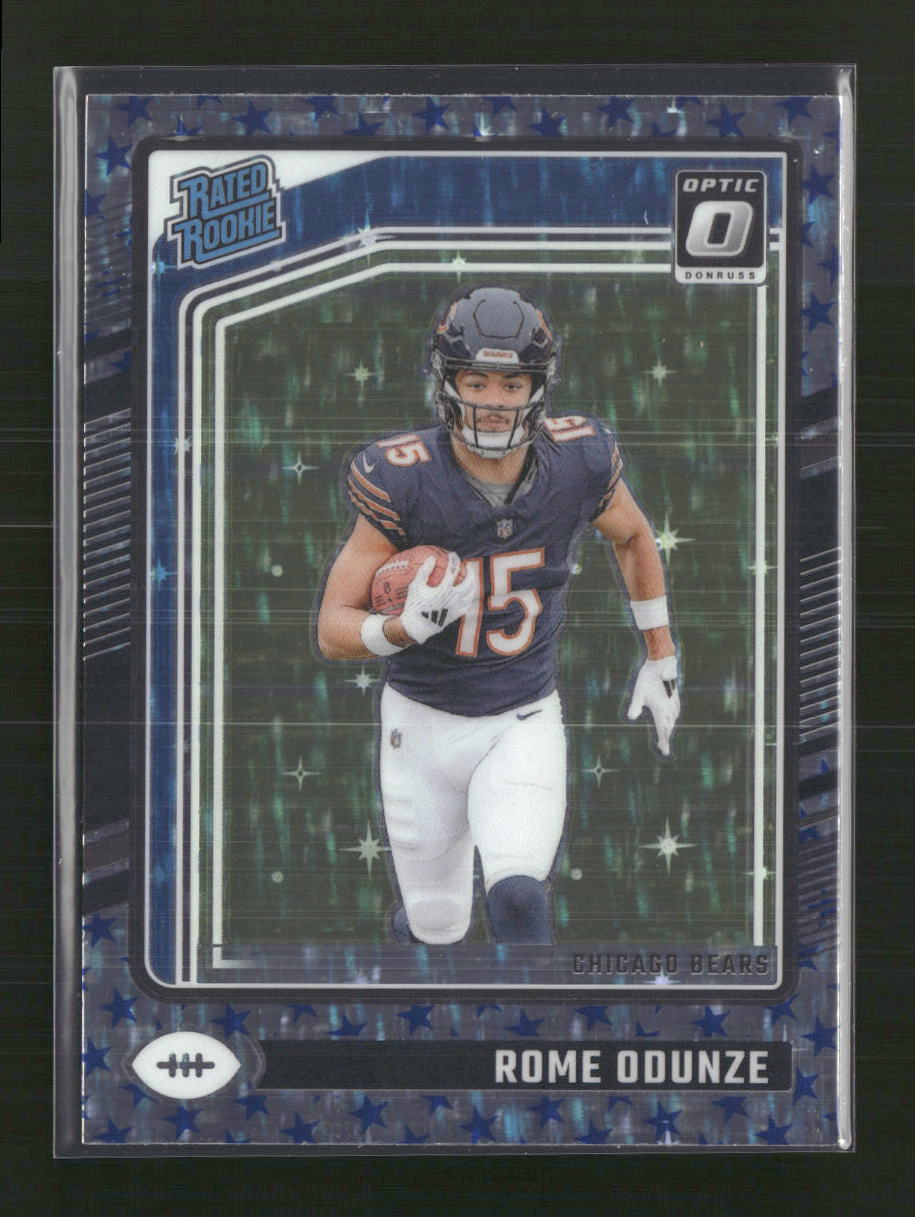 Rome Odunze 2024 Donruss Optic #286 Stars