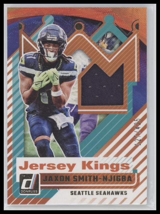 2025 Donruss Jersey Kings Gold Jaxon Smith-Njigba #JK-JSN Patch #/425