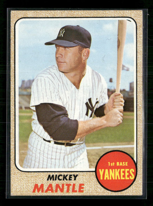 Mickey Mantle 1968 Topps #280