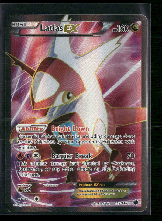 Latias EX (112 Full Art) Plasma Freeze #112/116