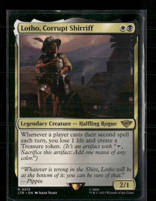 Lotho, Corrupt Shirriff The Lord of the Rings: #213
