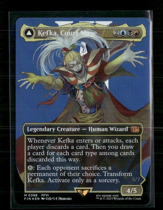 Kefka, Court Mage (0398) (Borderless) FINAL FANTASY #398
