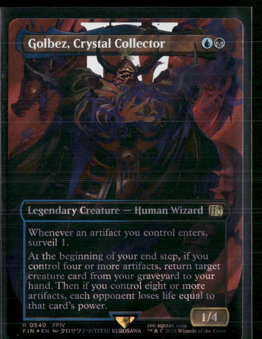 Golbez, Crystal Collector (Borderless) (Surge Foil) FINAL FANTASY #540