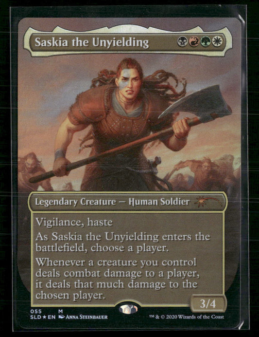 Saskia the Unyielding Secret Lair Drop Series #55 Foil