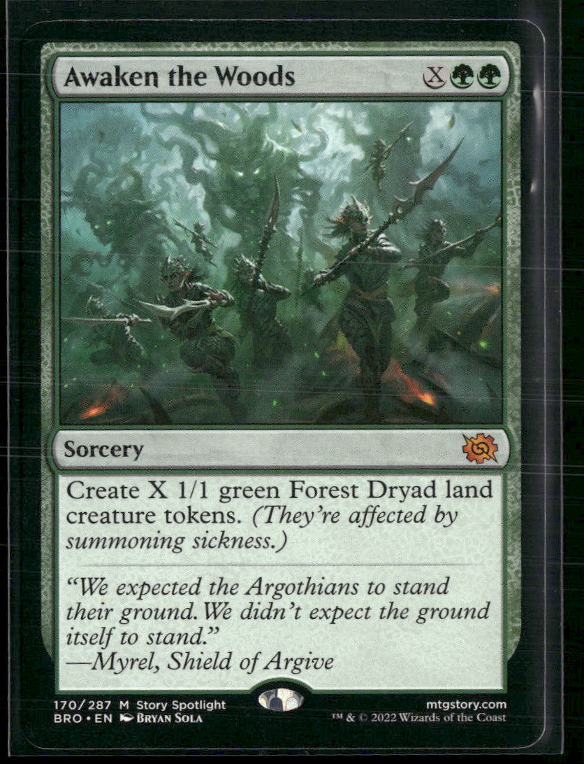 Awaken the Woods The Brothers' War #170