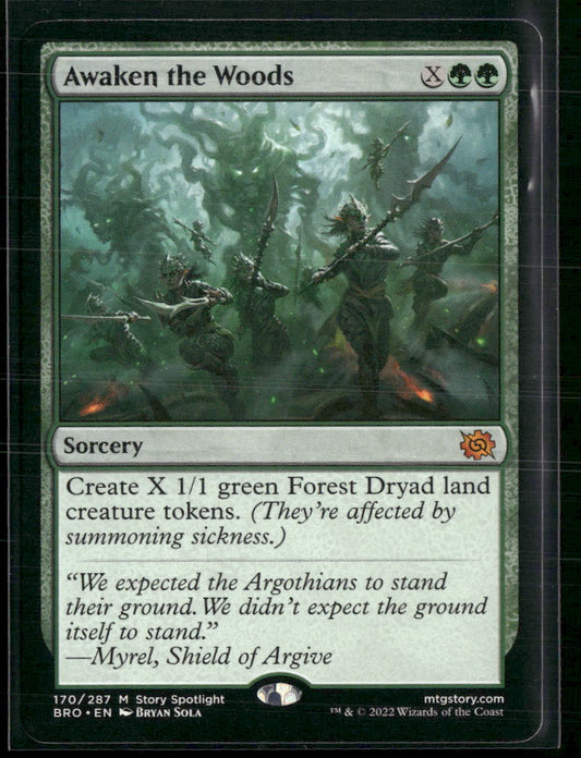 Awaken the Woods The Brothers' War #170