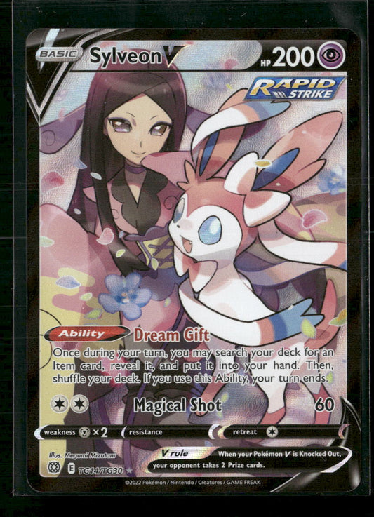 Sylveon V SWSH09: Brilliant Stars Trainer Gallery #TG14/TG30