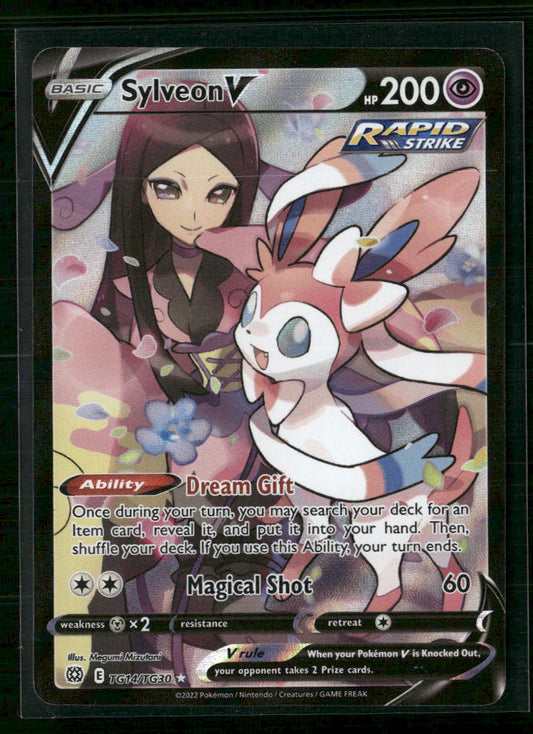 Sylveon V SWSH09: Brilliant Stars Trainer Gallery #TG14/TG30