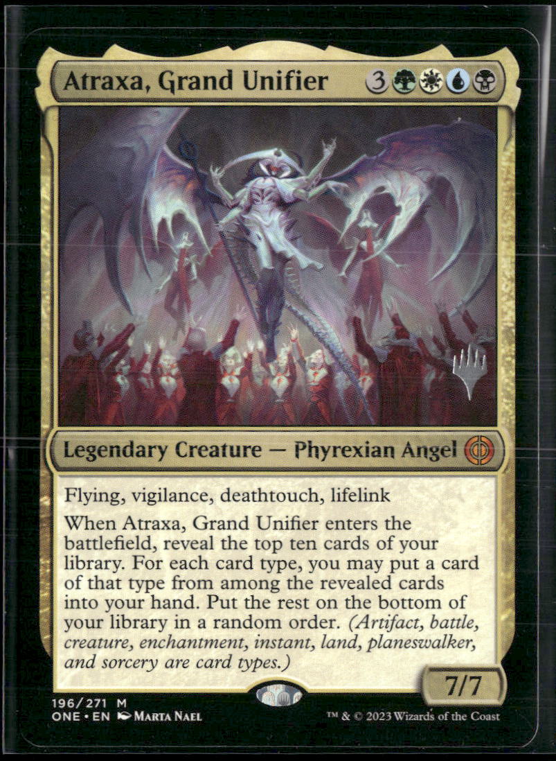 Atraxa, Grand Unifier Promo Pack: Phyrexia: All Will Be One #196