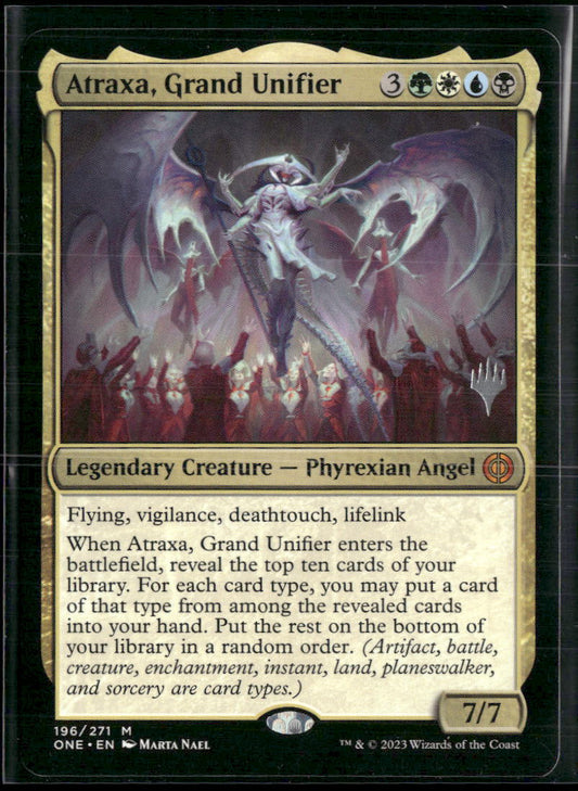 Atraxa, Grand Unifier Promo Pack: Phyrexia: All Will Be One #196
