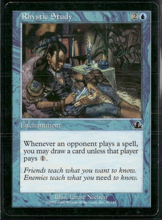 Rhystic Study Prophecy #45