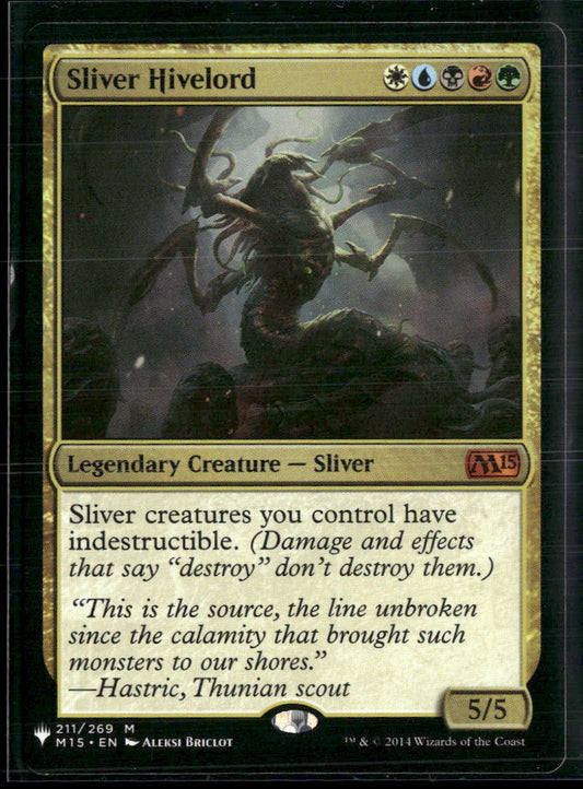 Sliver Hivelord Magic 2015 (M15) #211