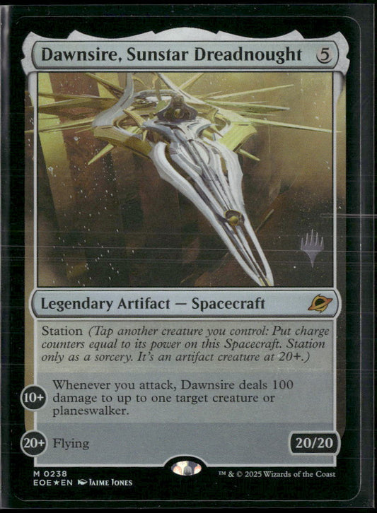 Dawnsire, Sunstar Dreadnought Promo Pack: Edge of Eternities #238