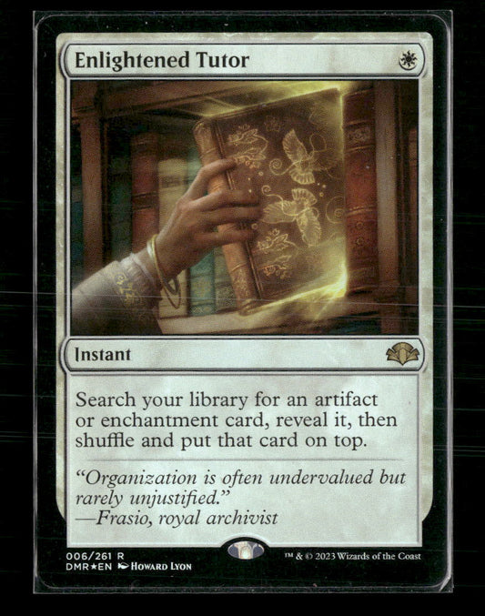 Enlightened Tutor Dominaria Remastered #6