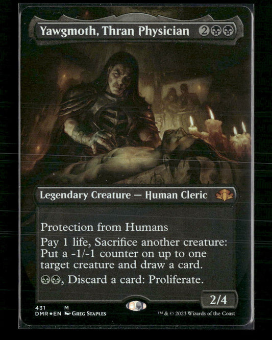 Yawgmoth, Thran Physician (Borderless) Dominaria Remastered #431