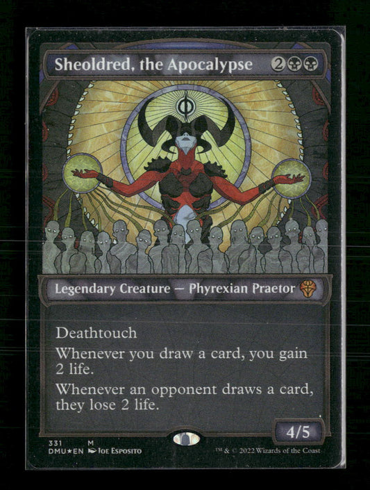 Sheoldred, the Apocalypse (Textured Foil) Dominaria United #331